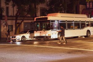 Crash Between School Bus And Vehicle Leaves Injured in St & Manchester Ave
