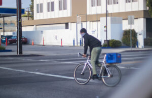 Los Angeles, CA - Bicycle Crash with Injuries at I110 S Offramp and W Rosecrans Ave