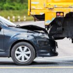 Los Angeles, CA - Car Crash on S Hope St Leaves One Injured