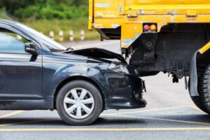 Los Angeles, CA - Car Crash on S Hope St Leaves One Injured