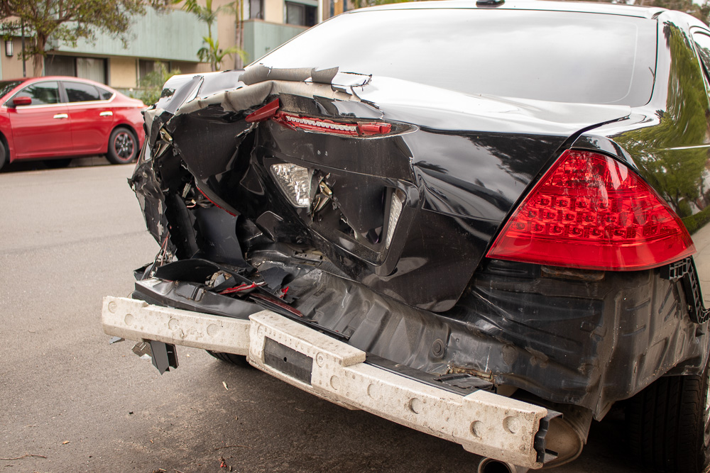 Los Angeles, CA - Two-Car Crash Leaves One Injured at Hollywood Blvd & N Alexandria Ave