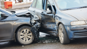 Los Angeles, CA – Two-Car Crash Injures One at Hooper Ave and E 56th St