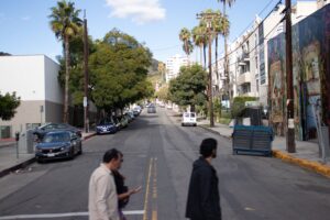 Los Angeles, CA - Pedestrian Injured in Crash at Lincoln Blvd & W Manchester Ave