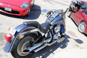 Los Angeles, CA - Motorcyclist Hurt in Crash on S Hill St