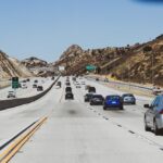 Alhambra, CA - Vehicle Overturns in Crash on W Valley Blvd & I-710 N