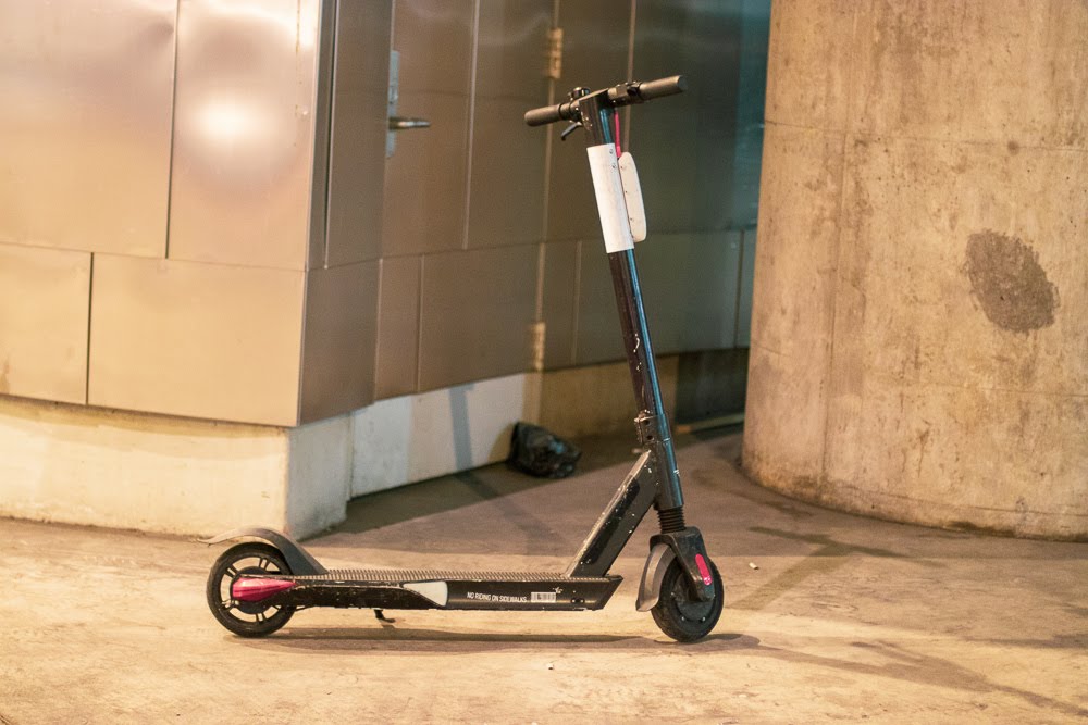Scooter Rider Hurt in Crash